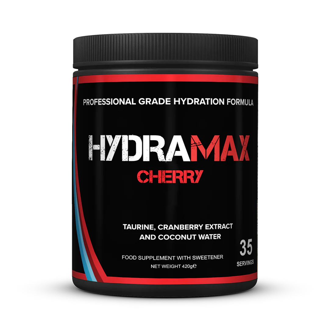 Cherry Flavour HydraMAX hydration and electrolyte support | Strom Sports Nutrition Supplements