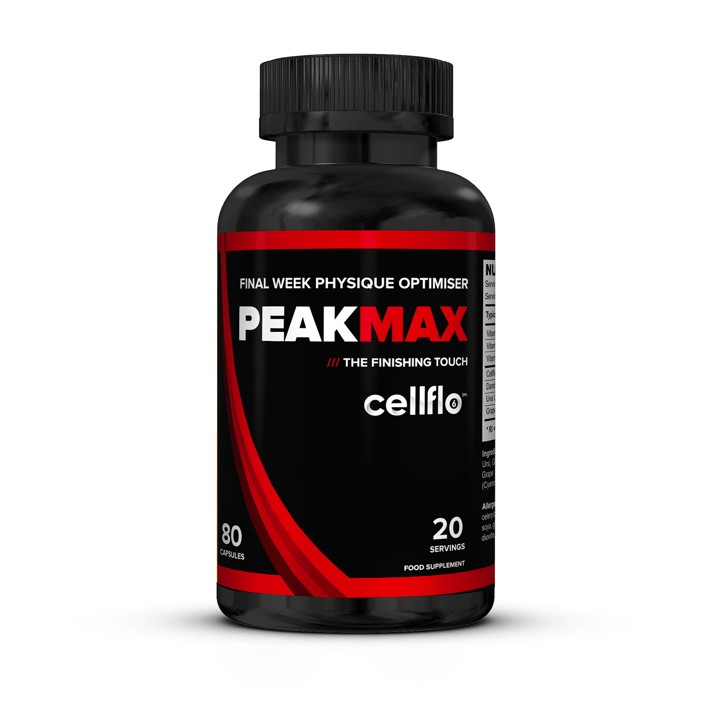 PeakMAX from Strom Sports USA Health support supplements for bodybuilders and lifestyle or enhanced athletes and gym goers