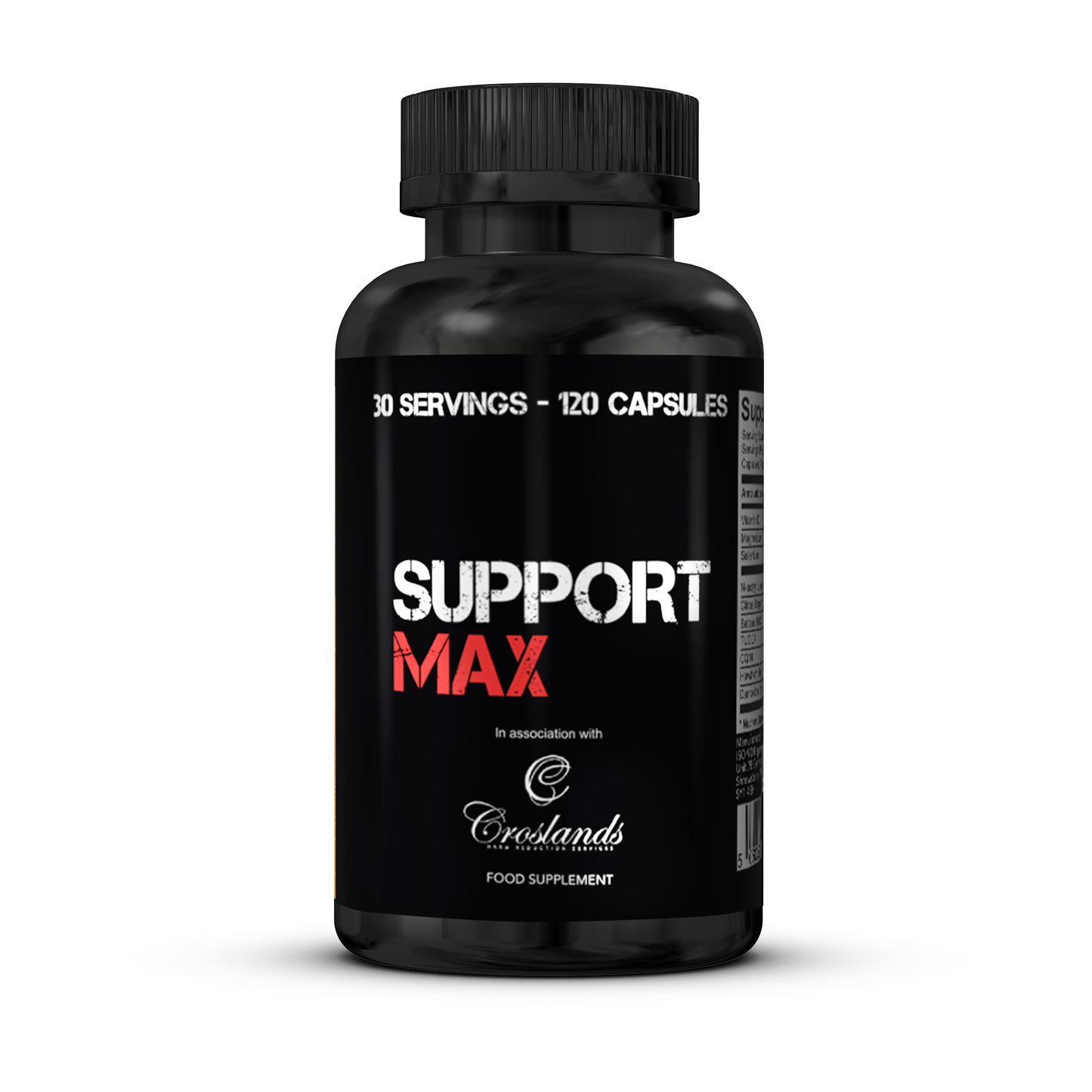 SupportMAX by Strom Sports USA – Advanced Health Support Supplement for Bodybuilders, Enhanced Athletes, and Serious Gym-Goers